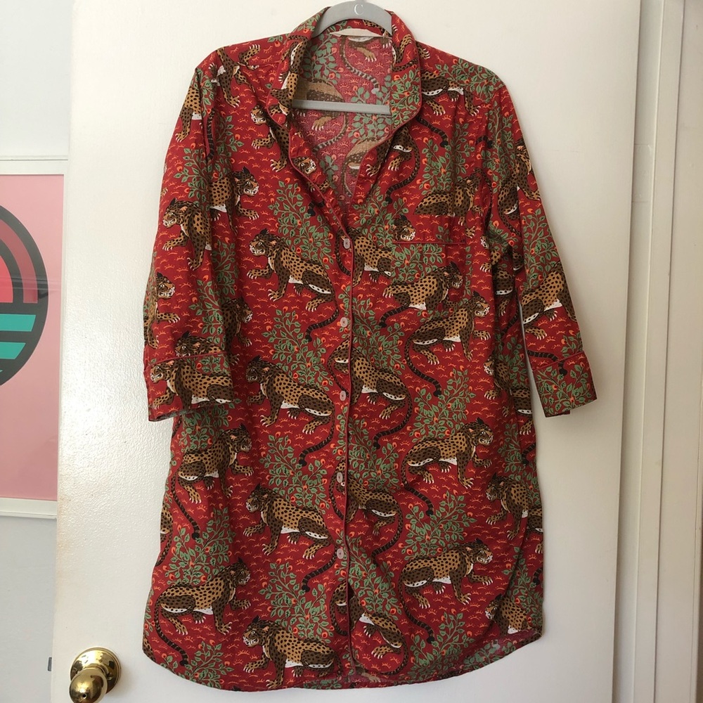 Printfresh cotton nightshirt